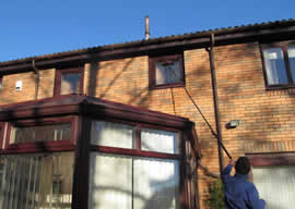 House window cleaning